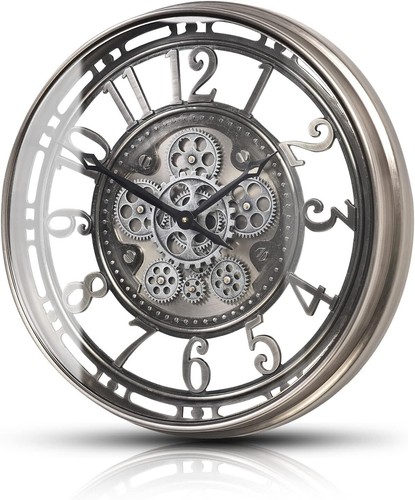 Wanduhr mit echtem