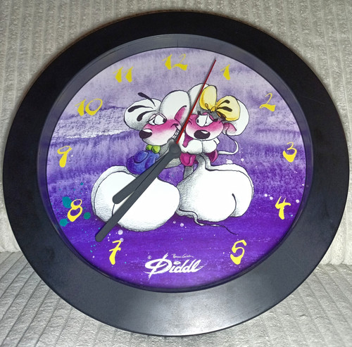 Diddl wanduhr analog - analog, rund