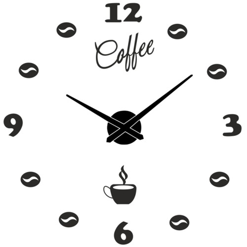 Miraval diy wanduhr schwarz - wanduhr,