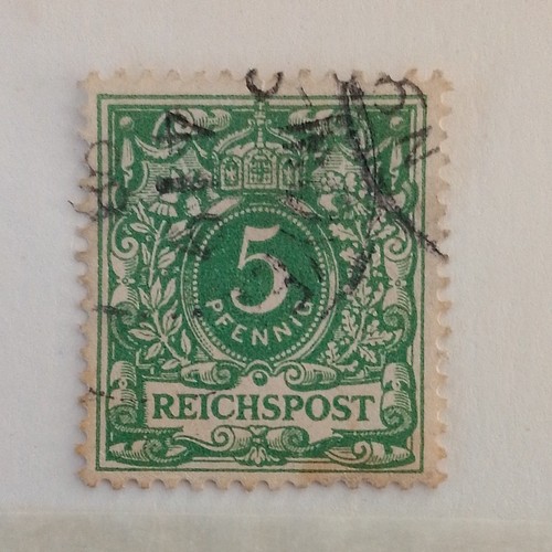 Deutsches reich reichspost - deutsches, 5
