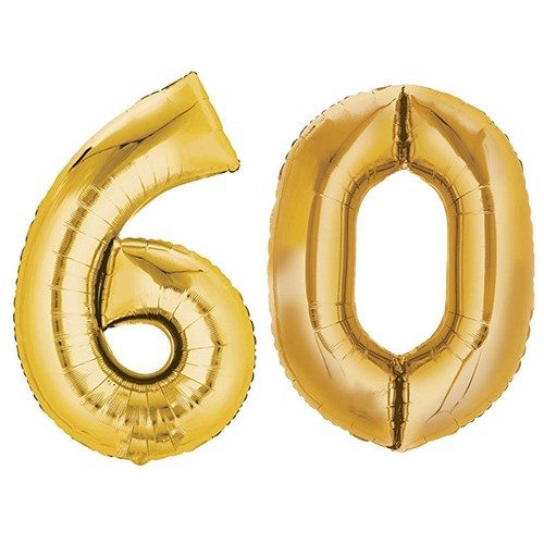 Folienballon gold - folienballon, 80