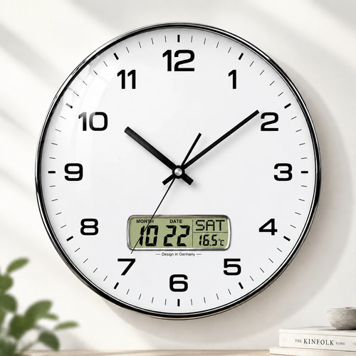 Funkuhr lautlos wanduhr ohne - funkuhr,