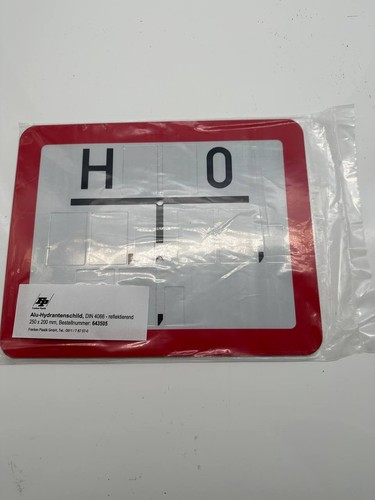 Alu hydrantenschild din - hydrantenschild, 4066