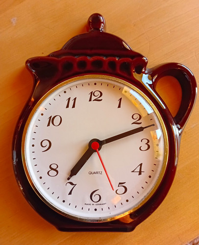 Keramik wanduhr küchenuhr - keramik,