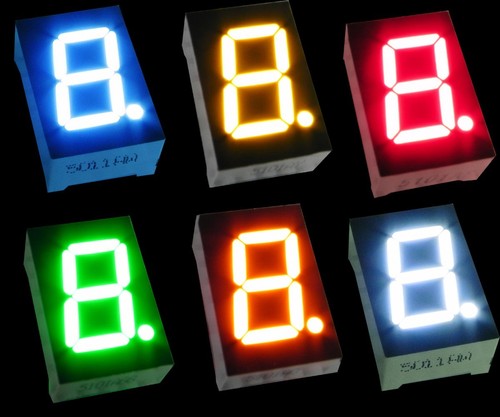 Led segment ziffernanzeige - led,