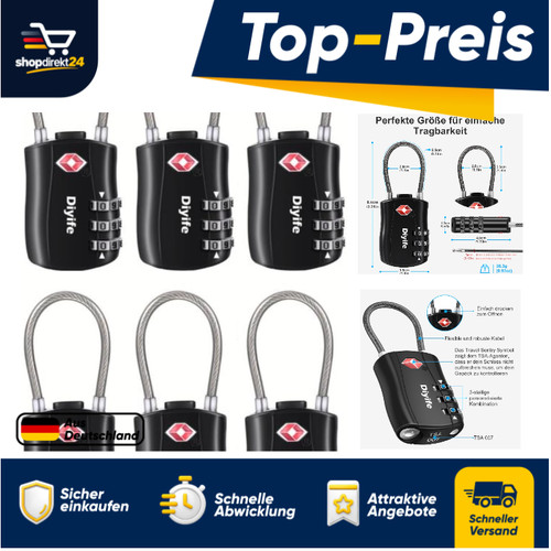 Tsa reisegepäck schloss - tsa, reisegepäck-schloss