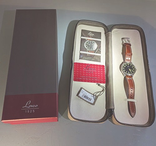 Laco genf 40 fliegeruhr - laco,