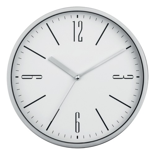Design wanduhr silber cm - wanduhr, 25