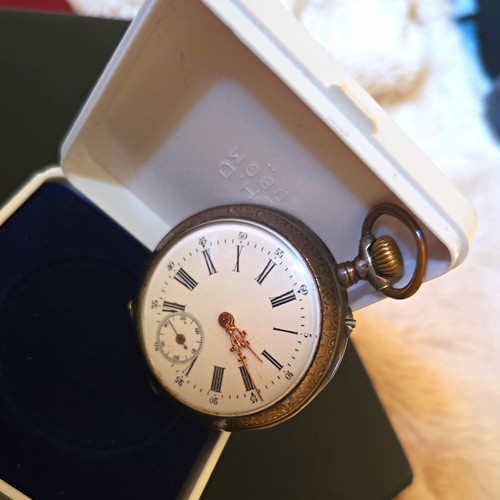 Antike taschenuhr800 silber - antike,